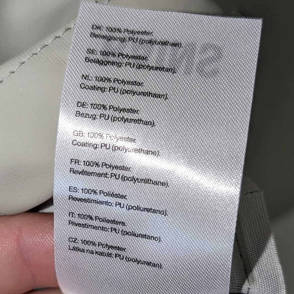 Unisex Cement Rains Jacket - Picture 9 of 9